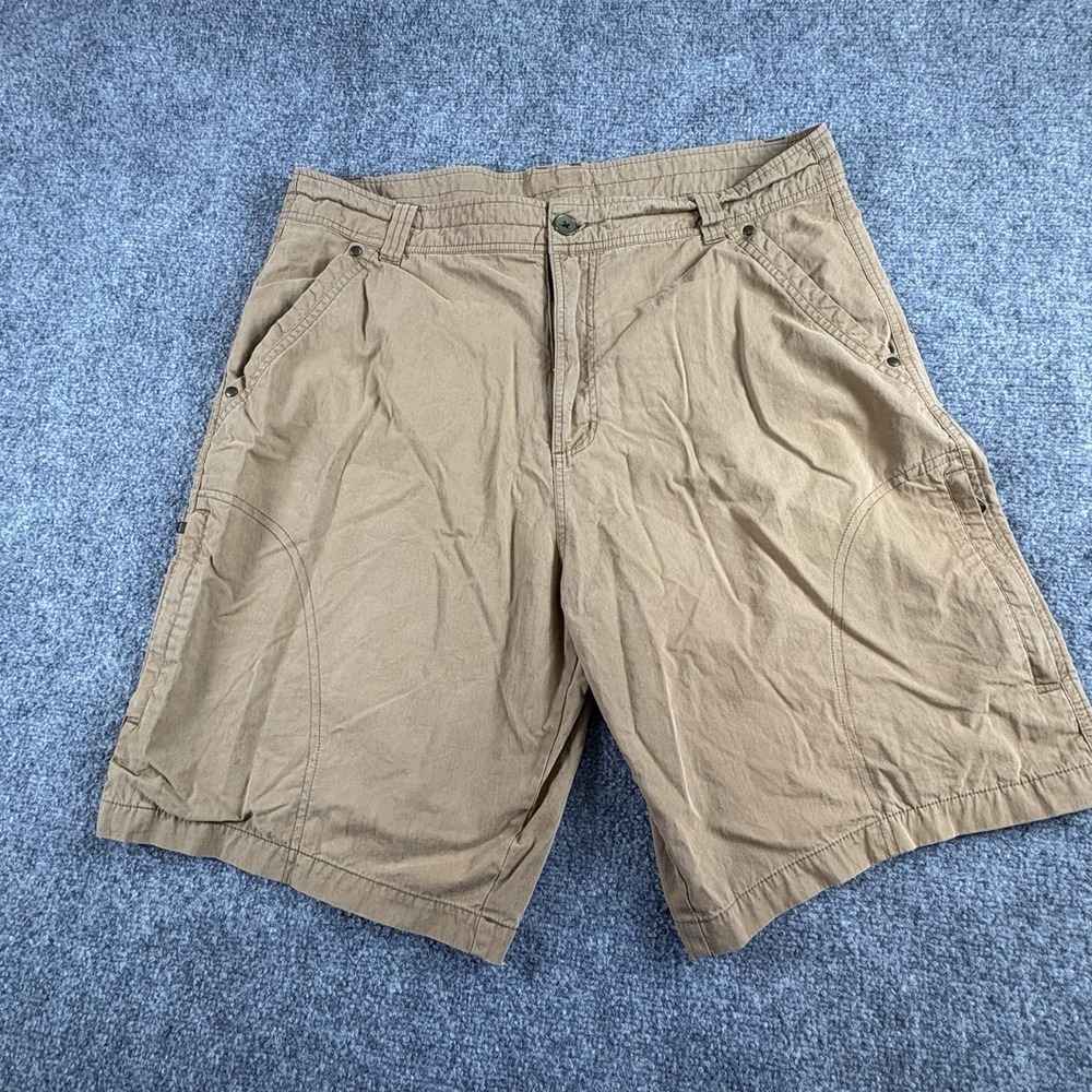 Pacific Trail Cargo Shorts Men 36 Khaki Hiking Outdoor Utility Gorpcore Camping